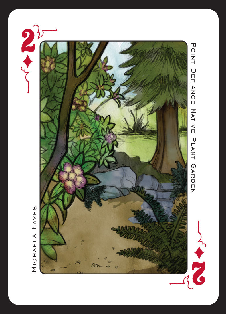 Tacoma Playing Cards - Red Deck