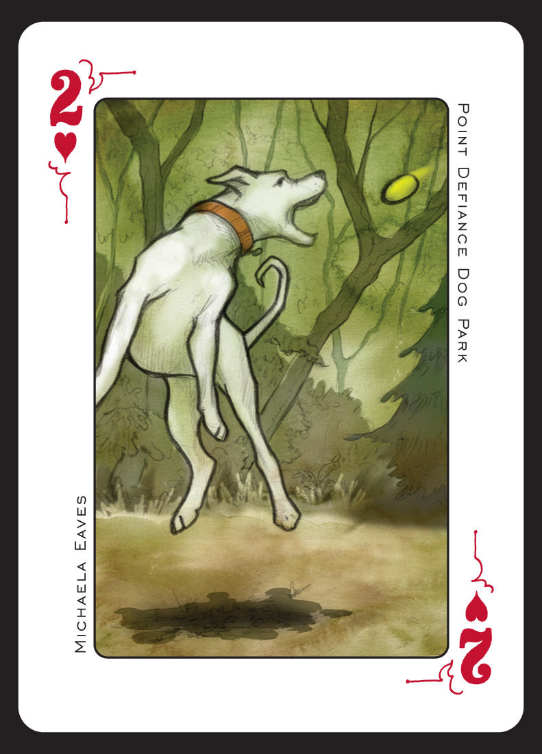 Tacoma Playing Cards - Red Deck