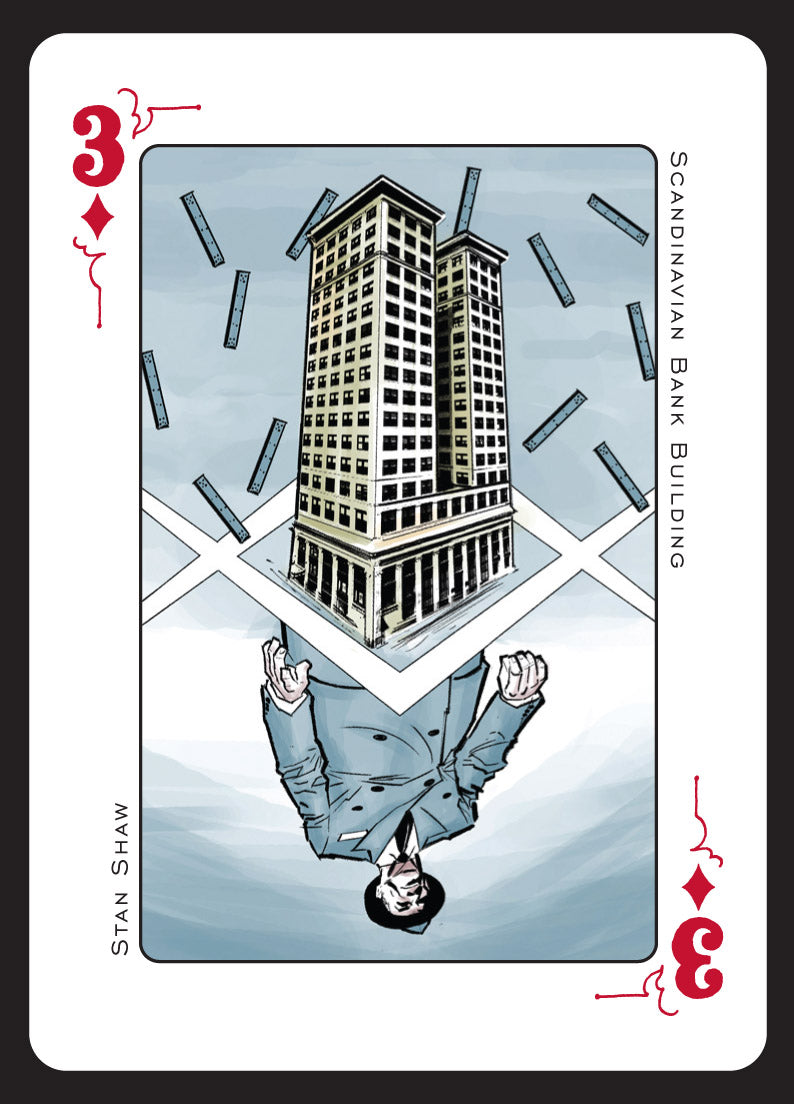 Tacoma Playing Cards - Red Deck