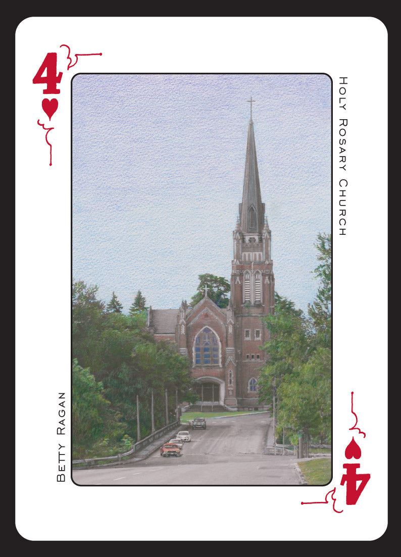 Tacoma Playing Cards - Red Deck