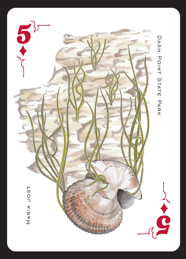 Tacoma Playing Cards - Red Deck