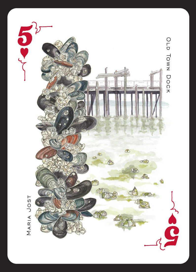 Tacoma Playing Cards - Red Deck