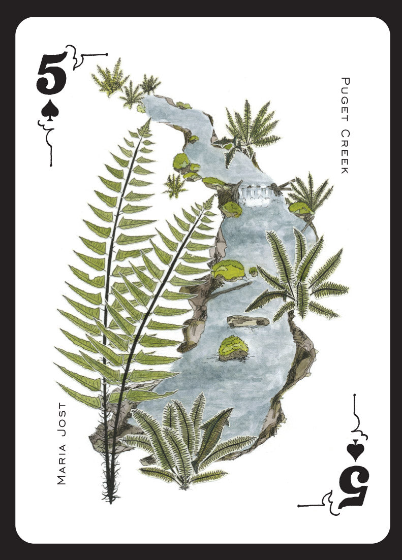 Tacoma Playing Cards - Red Deck