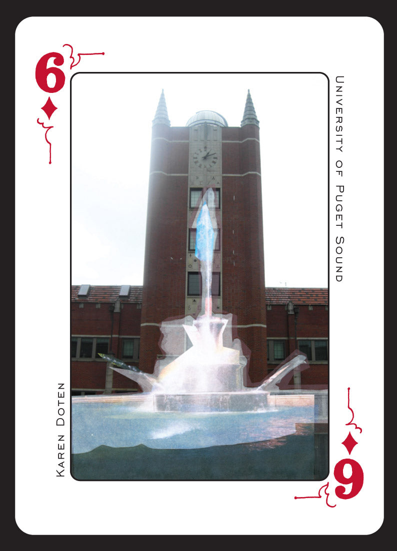 Tacoma Playing Cards - Red Deck