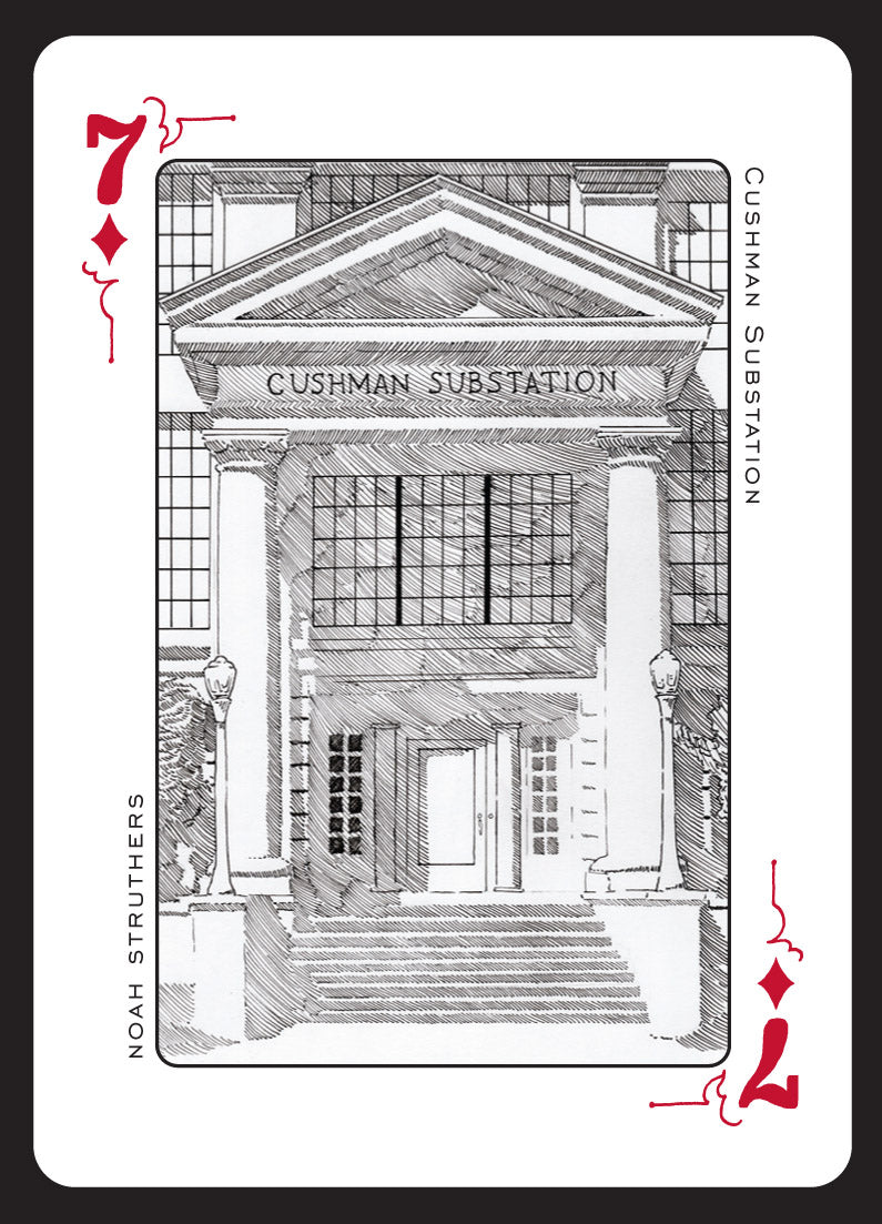 Tacoma Playing Cards - Red Deck
