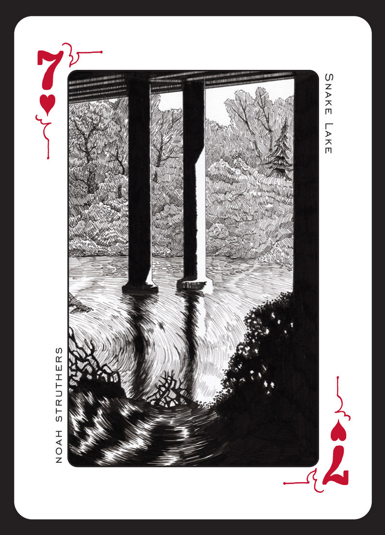 Tacoma Playing Cards - Red Deck
