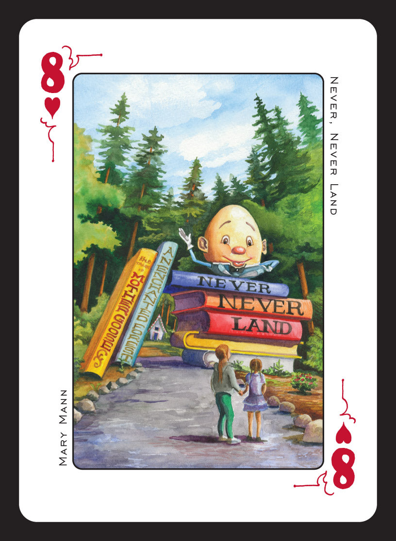 Tacoma Playing Cards - Red Deck
