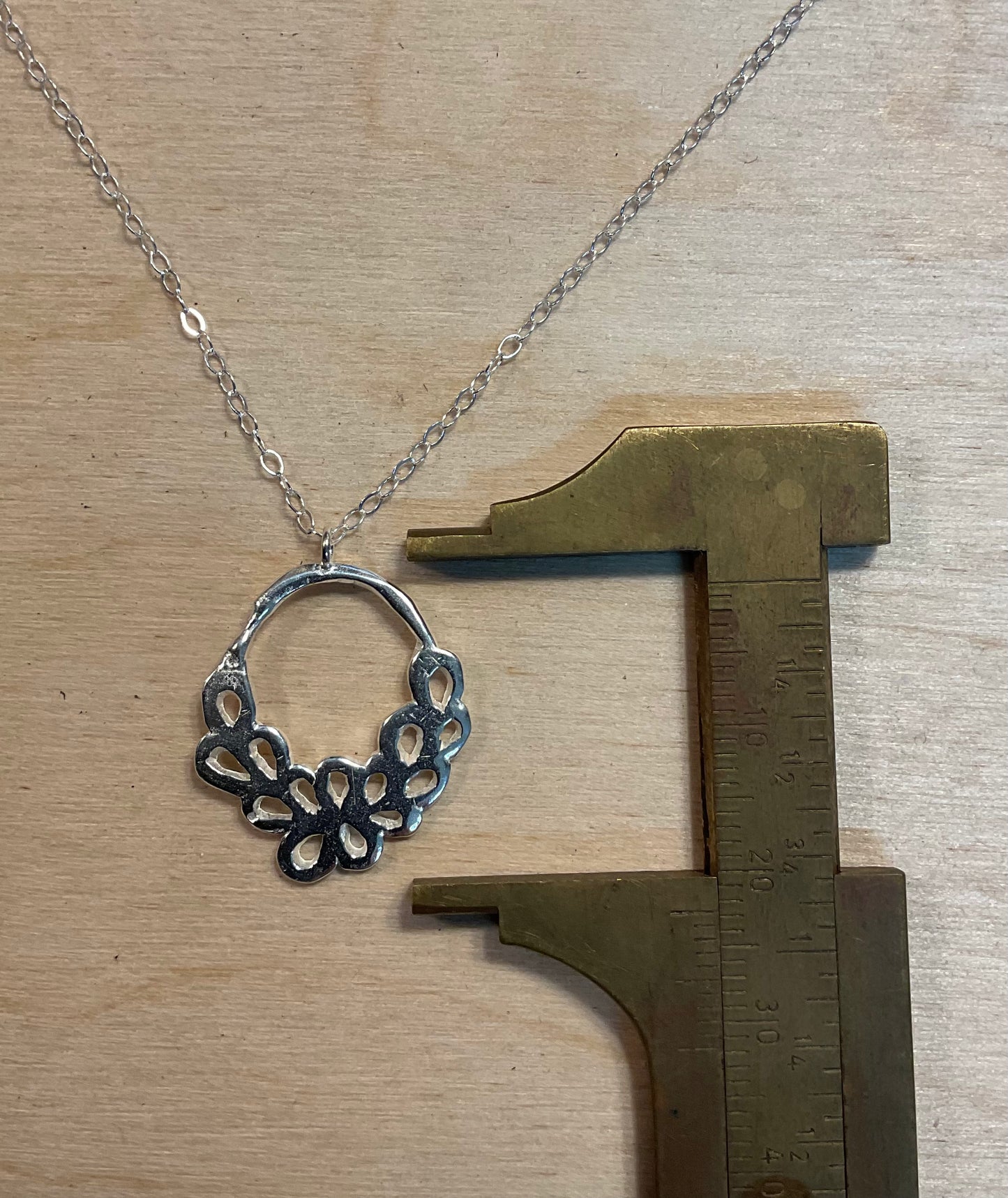 Hanging Blossom Necklace