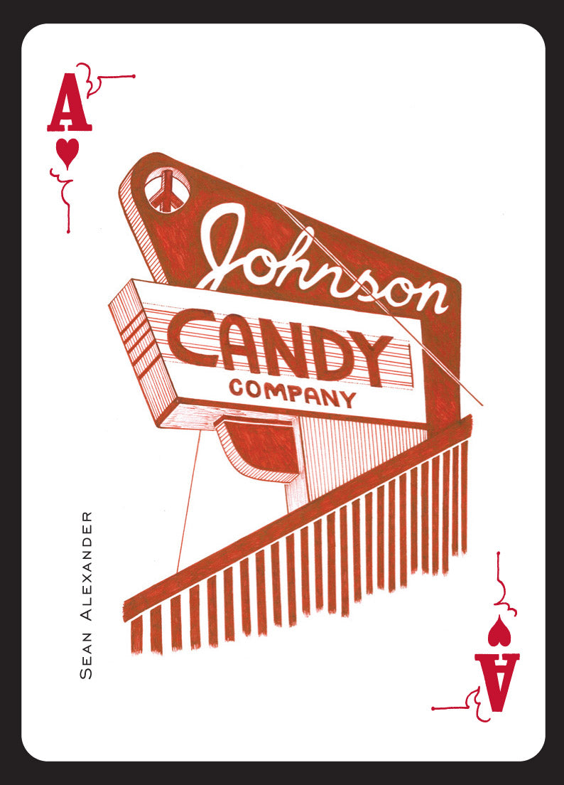 Tacoma Playing Cards - Red Deck