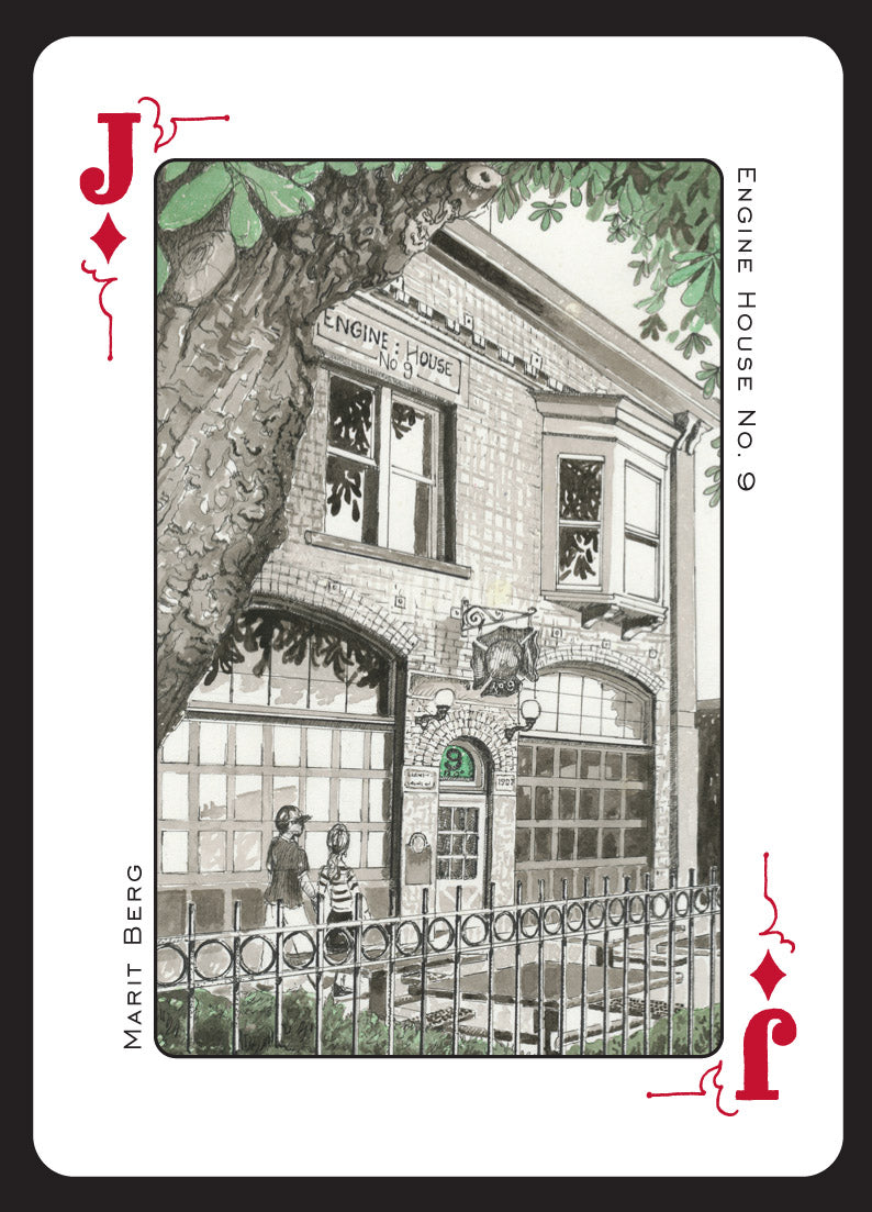 Tacoma Playing Cards - Red Deck