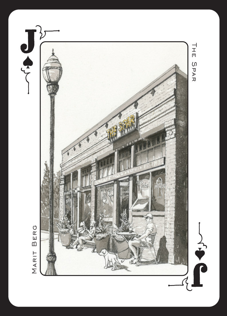 Tacoma Playing Cards - Red Deck