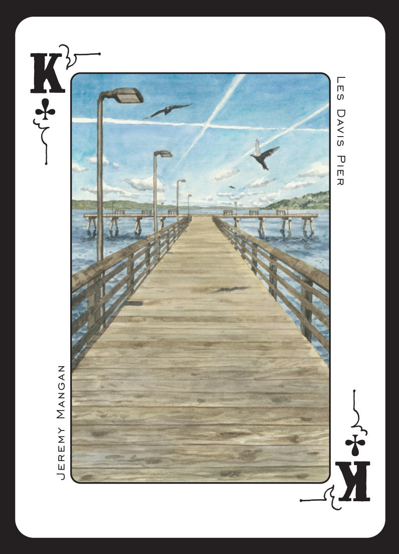 Tacoma Playing Cards - Red Deck