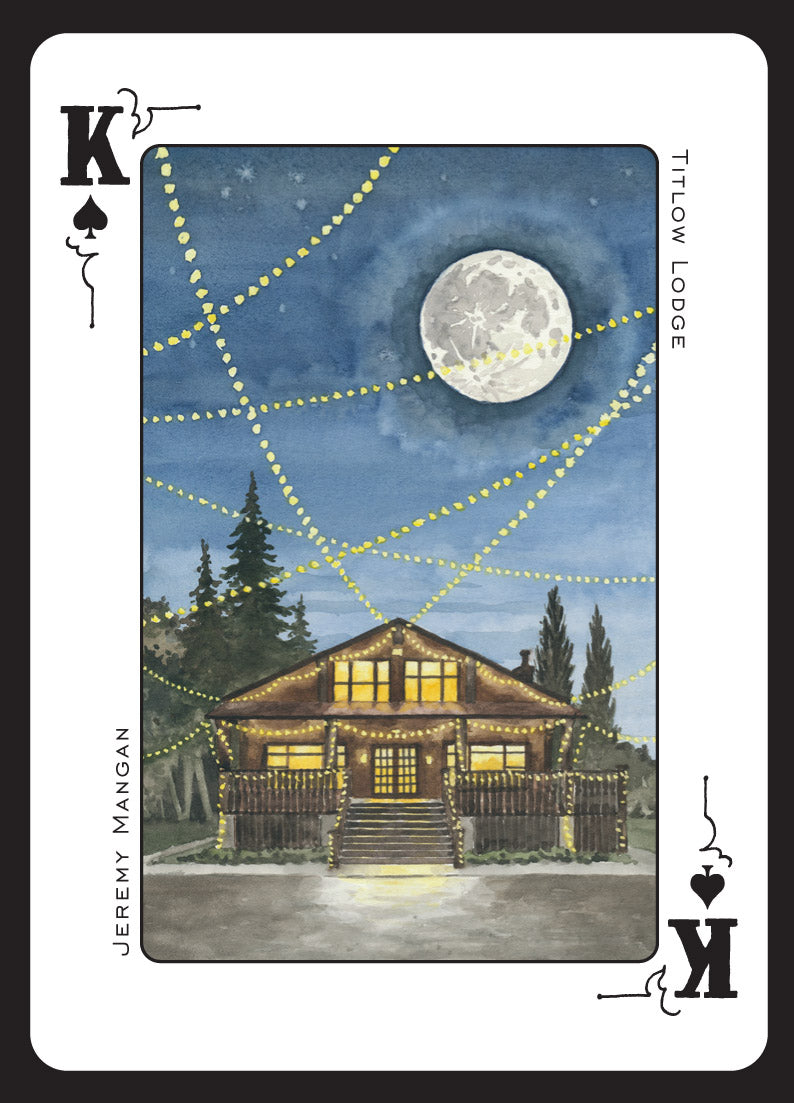 Tacoma Playing Cards - Red Deck