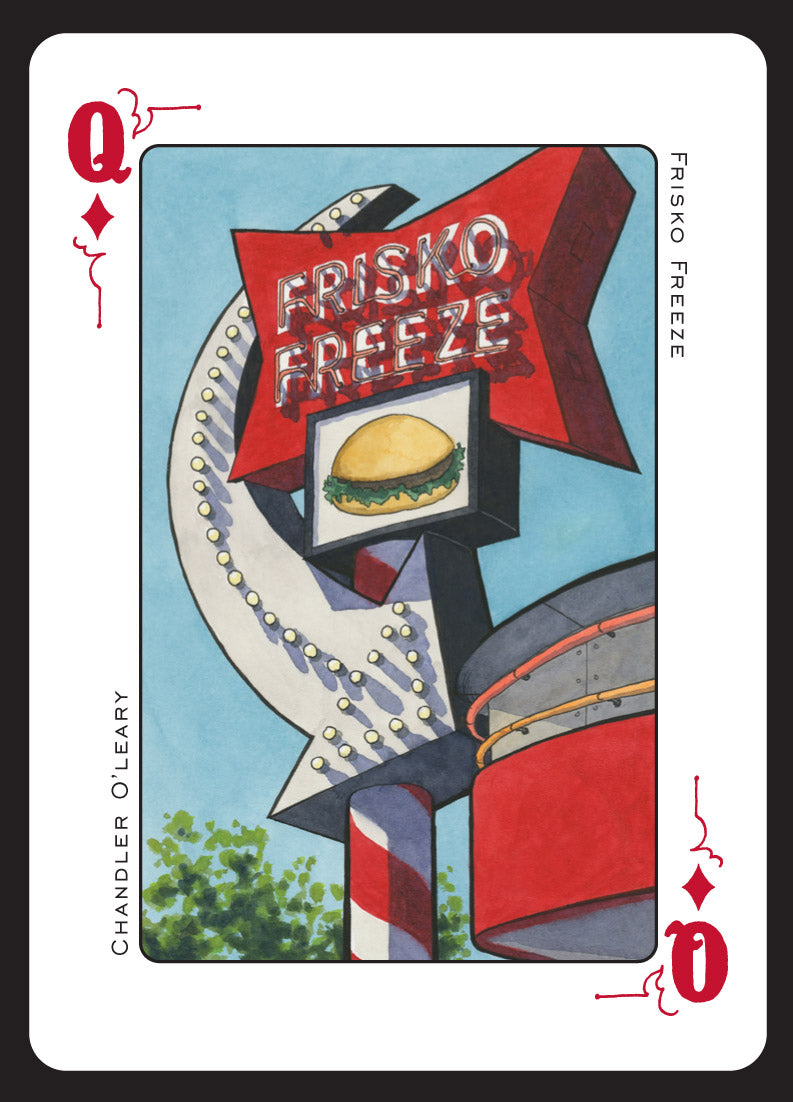 Tacoma Playing Cards - Red Deck