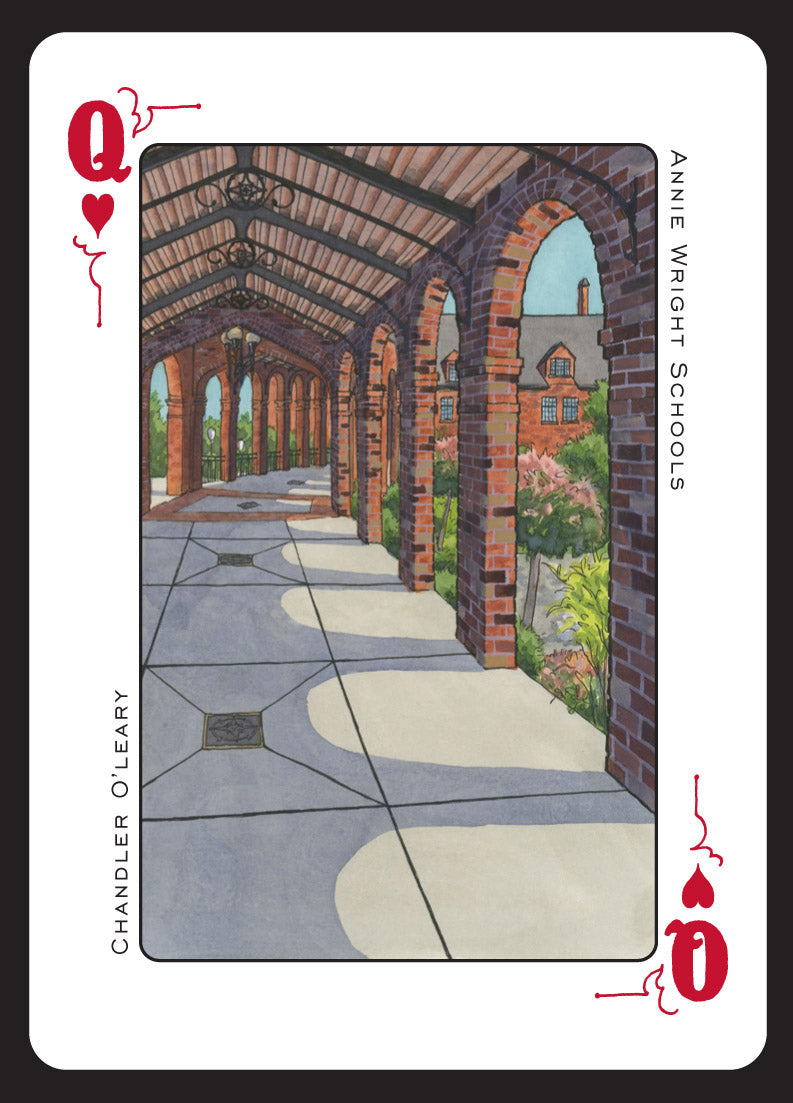 Tacoma Playing Cards - Red Deck