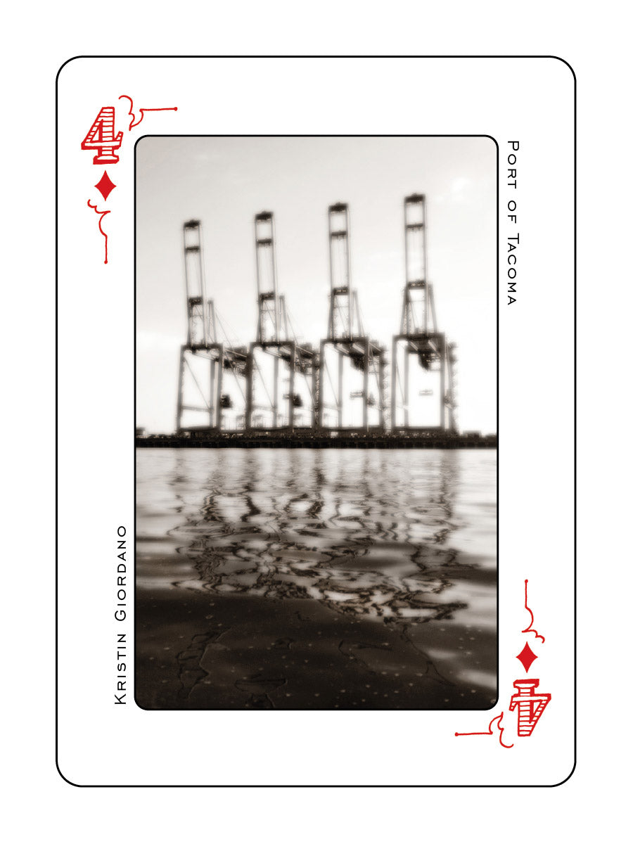 Tacoma Playing Card - Blue Deck
