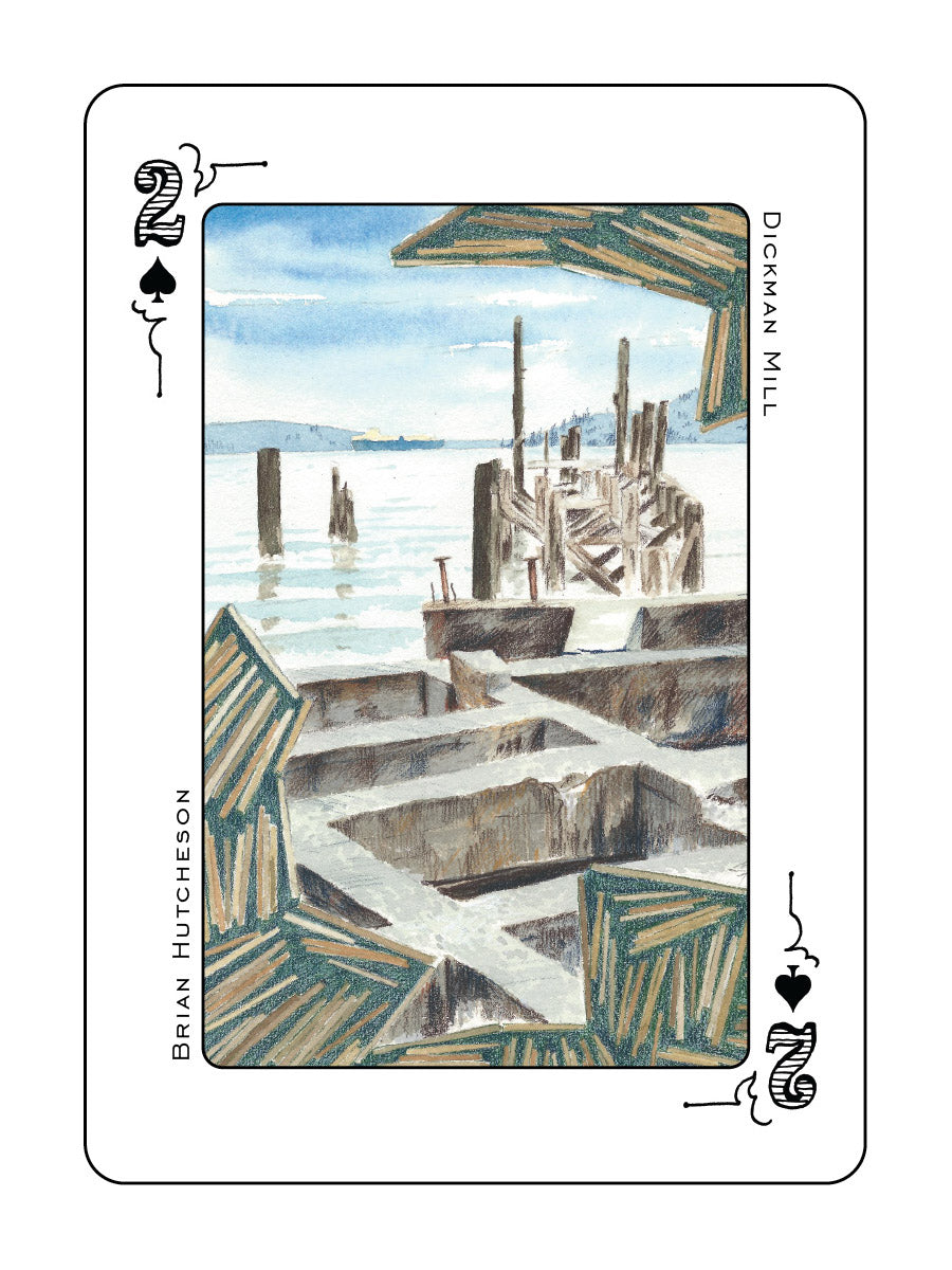 Tacoma Playing Card - Blue Deck