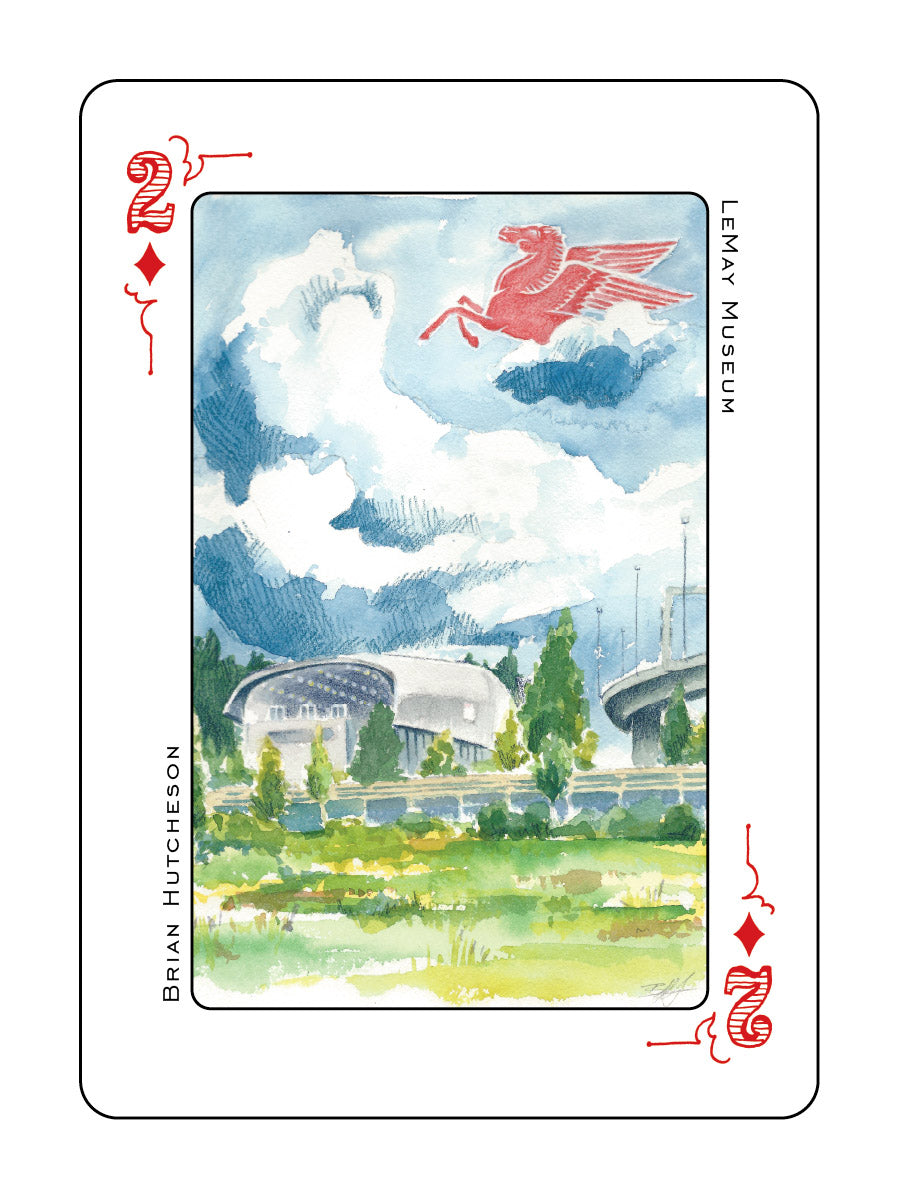 Tacoma Playing Card - Blue Deck