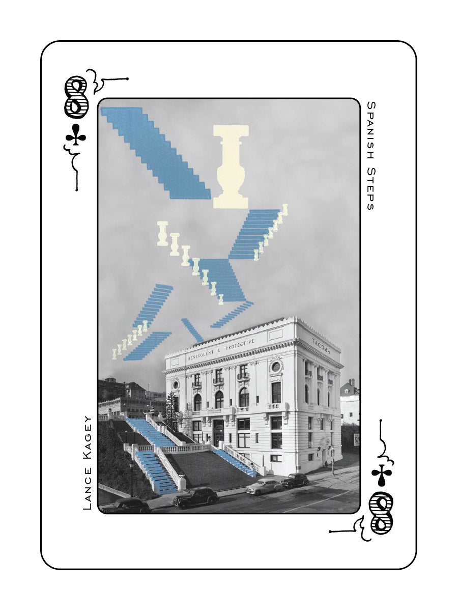Tacoma Playing Card - Blue Deck