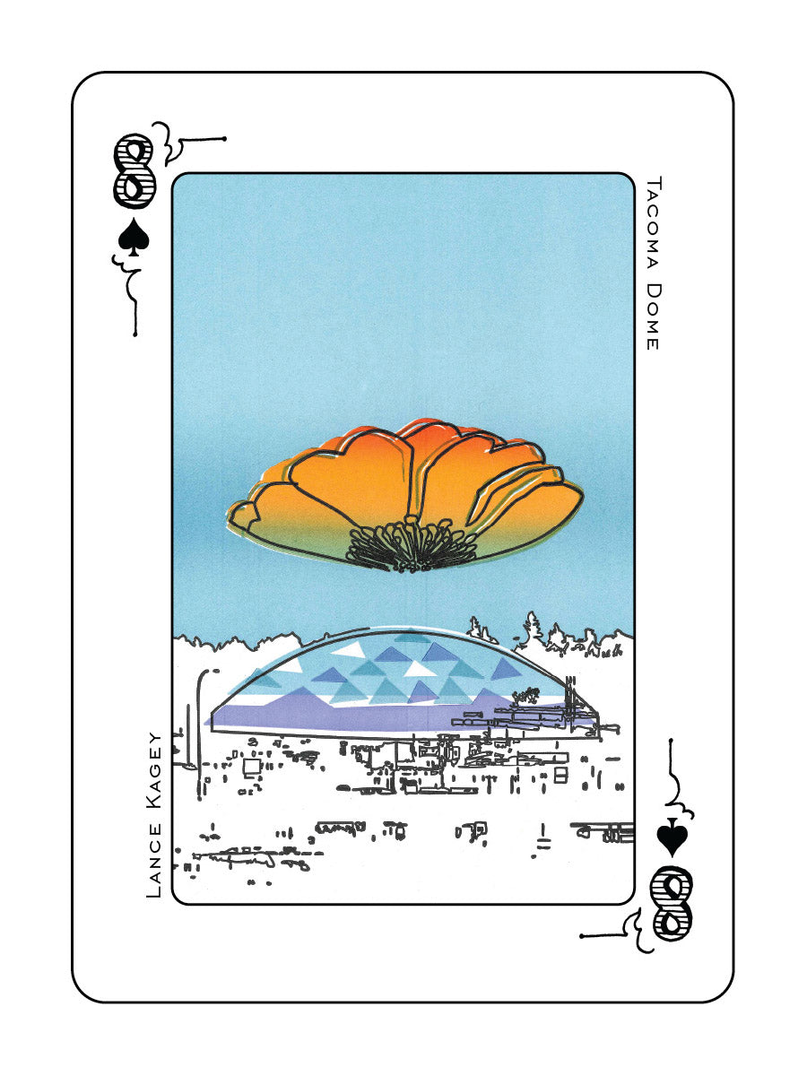 Tacoma Playing Card - Blue Deck
