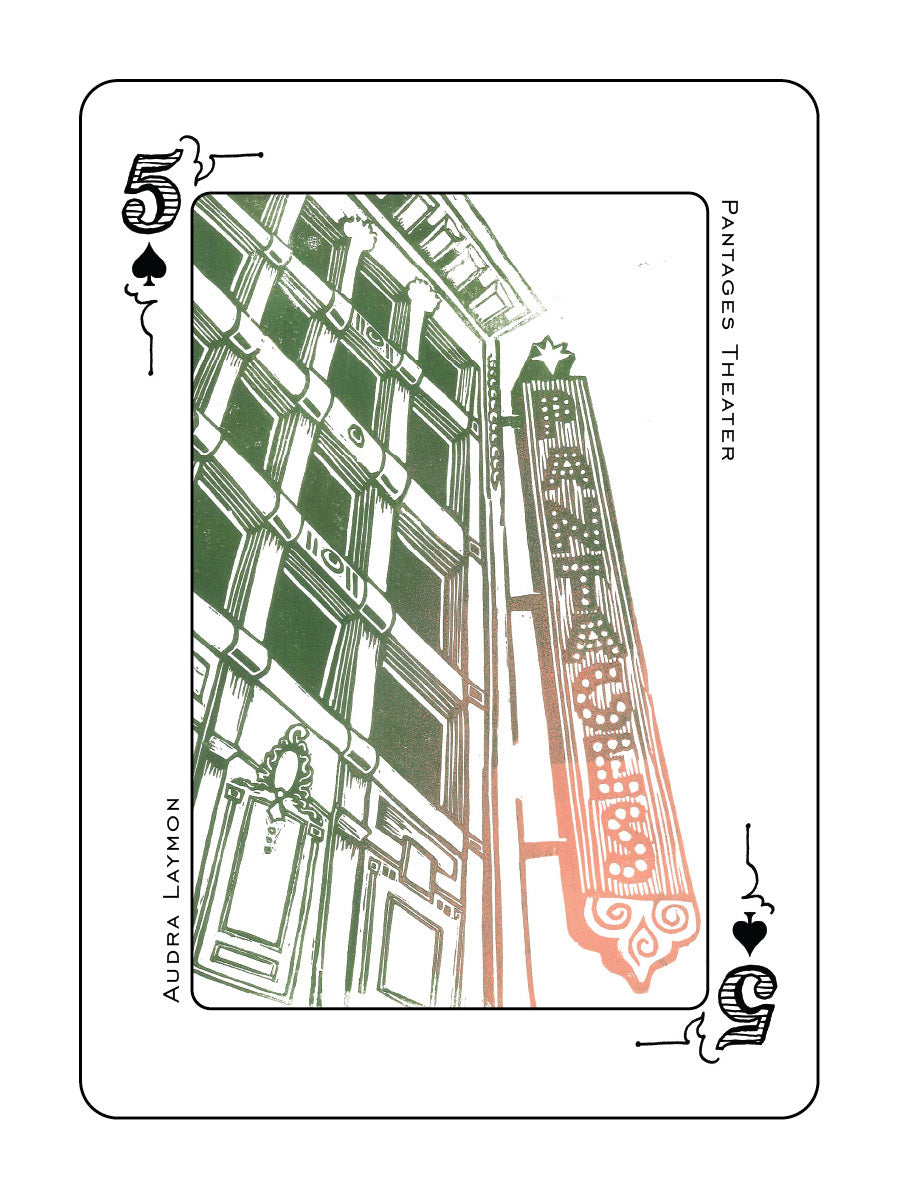 Tacoma Playing Card - Blue Deck