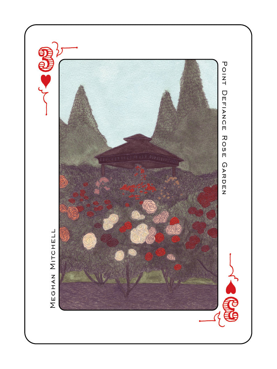 Tacoma Playing Card - Blue Deck