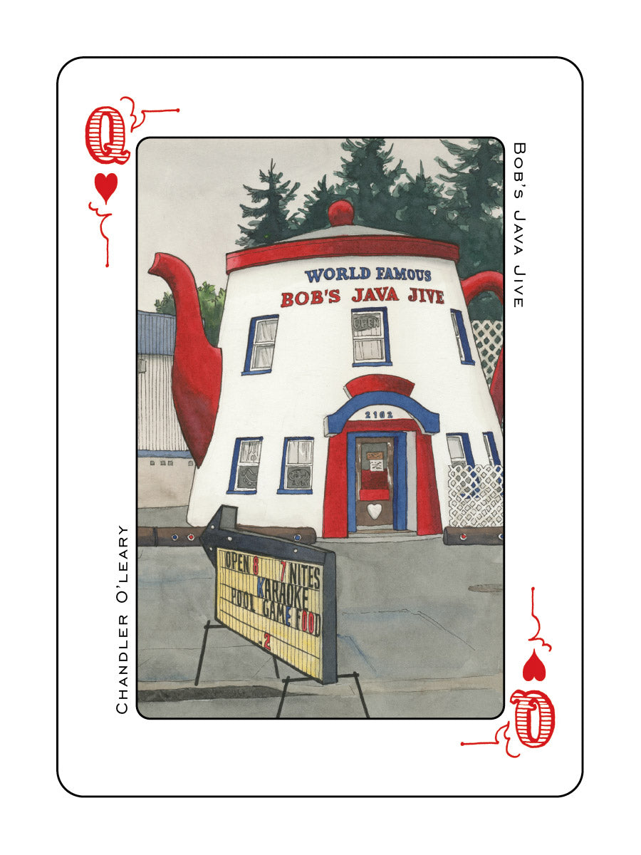 Tacoma Playing Card - Blue Deck