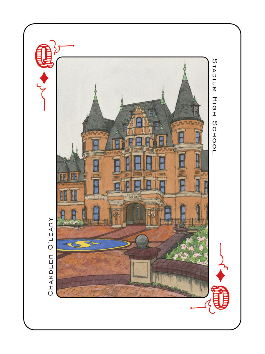 Tacoma Playing Card - Blue Deck