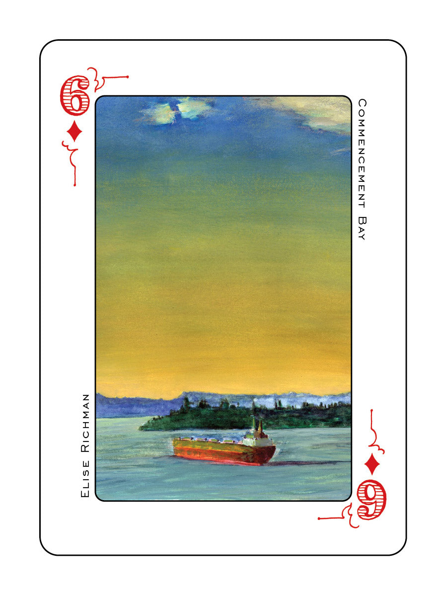 Tacoma Playing Card - Blue Deck