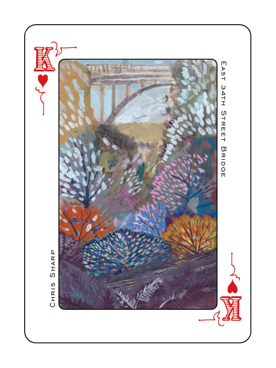 Tacoma Playing Card - Blue Deck