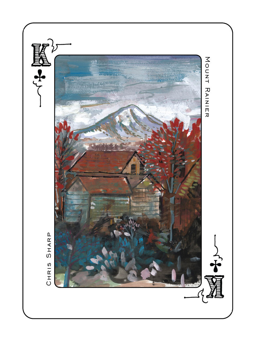 Tacoma Playing Card - Blue Deck