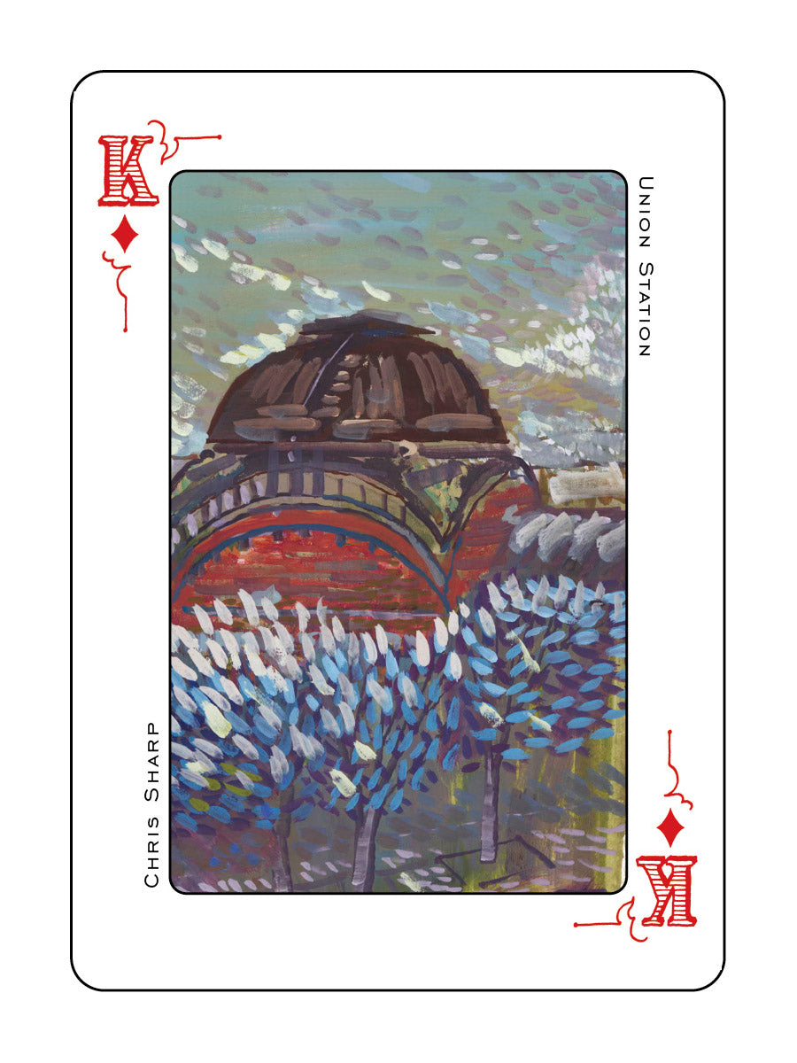 Tacoma Playing Card - Blue Deck