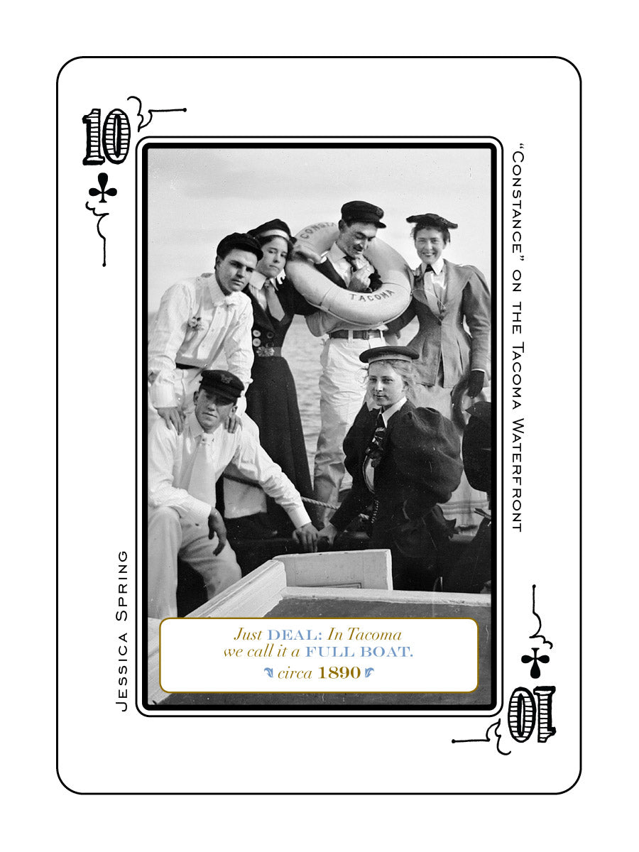 Tacoma Playing Card - Blue Deck