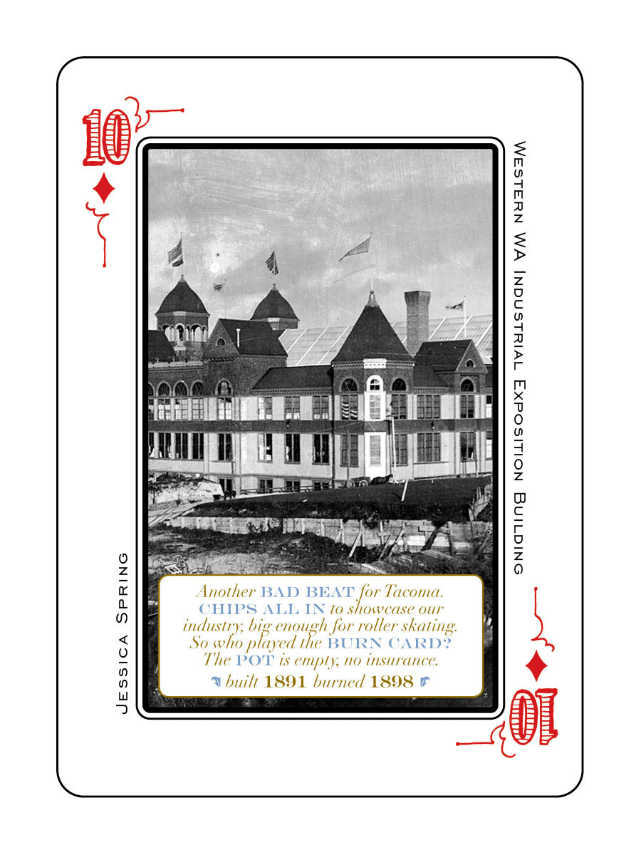 Tacoma Playing Card - Blue Deck