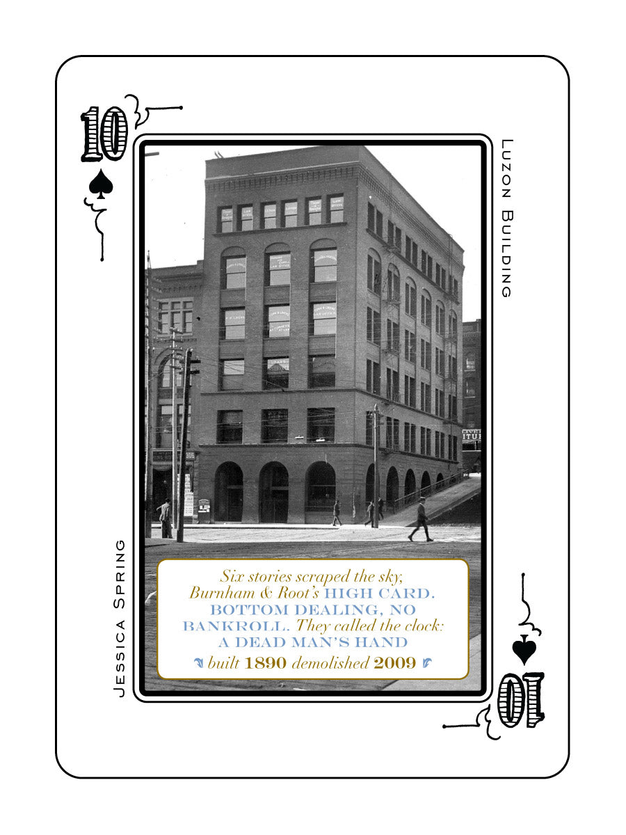 Tacoma Playing Card - Blue Deck