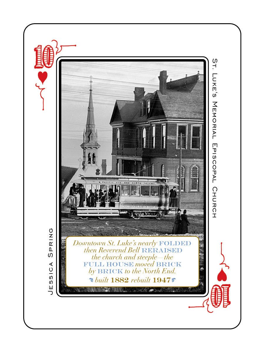 Tacoma Playing Card - Blue Deck
