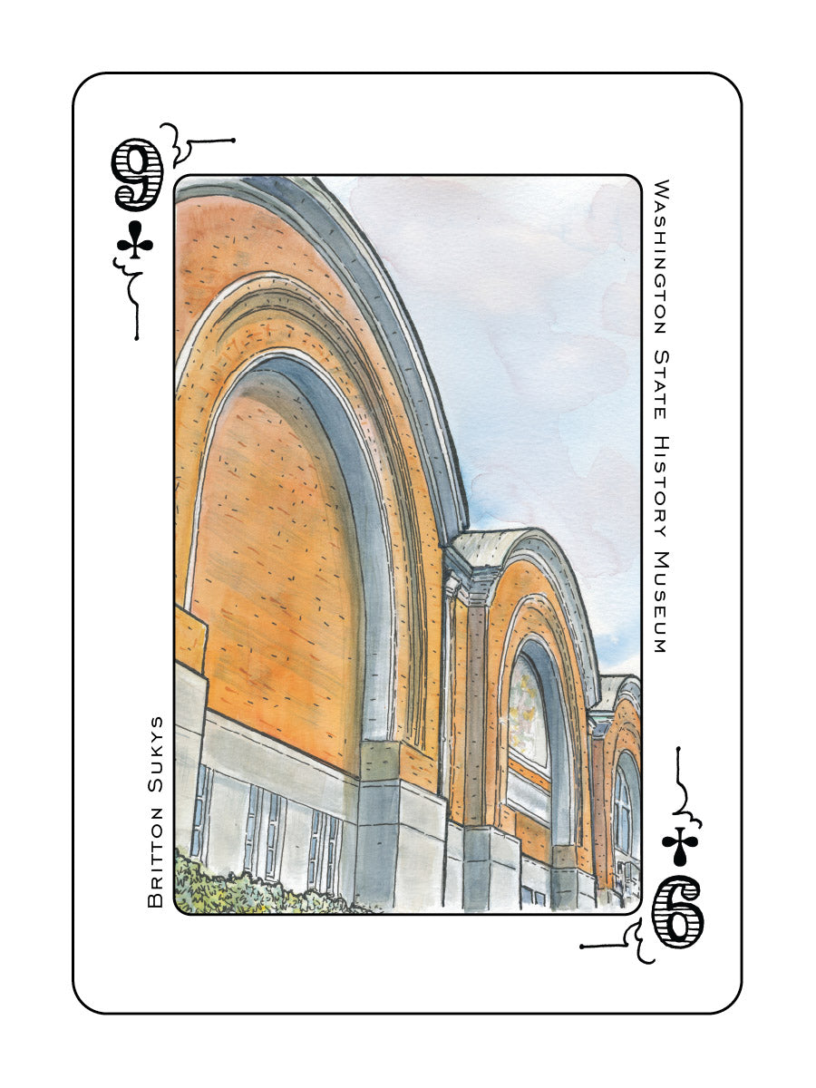 Tacoma Playing Card - Blue Deck