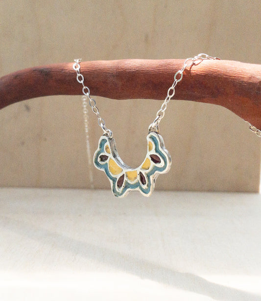 Half Ripple Necklace
