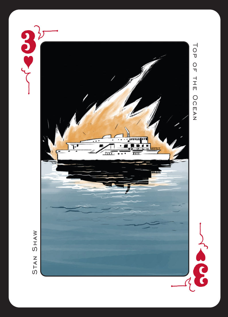 Tacoma Playing Card - Red Deck