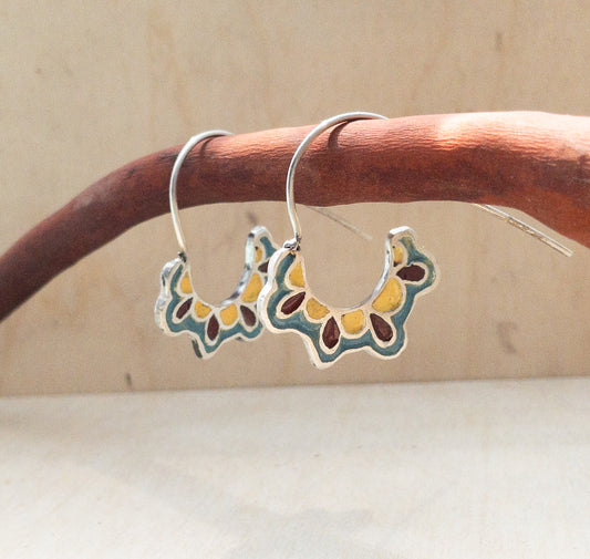 Half Ripple Earrings