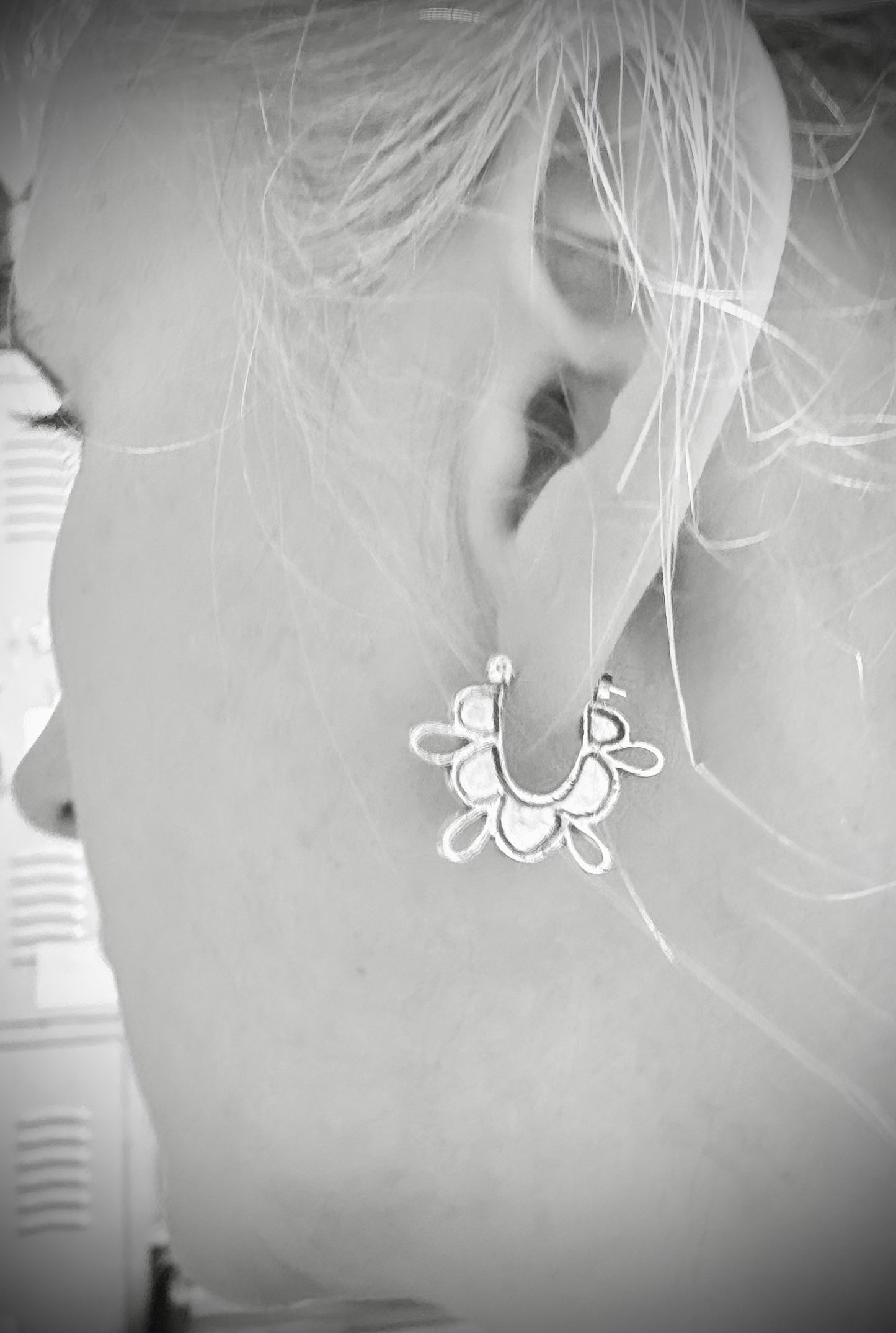 Hanging Petal Blossom Earrings