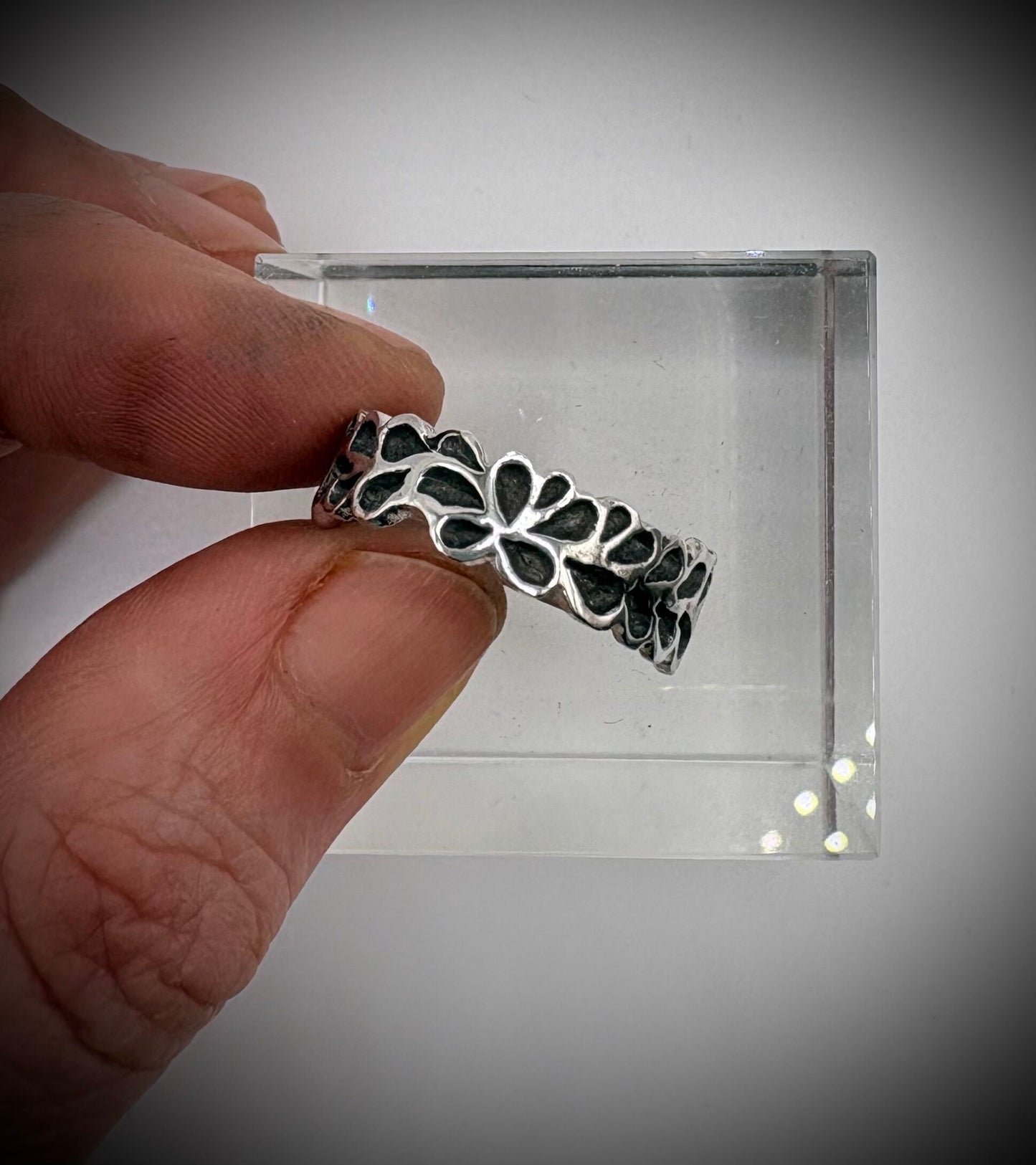 Leaves on a Branch Ring