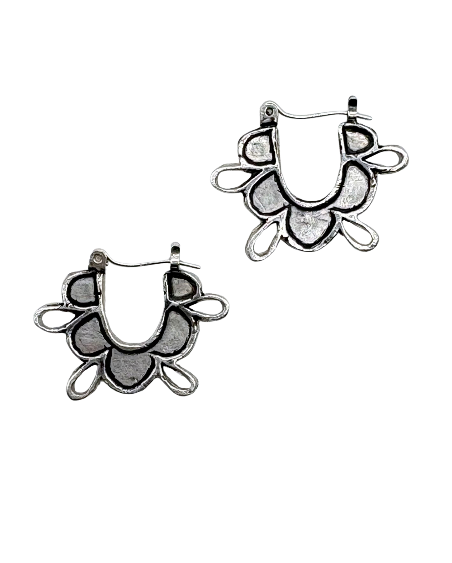 Hanging Petal Blossom Earrings
