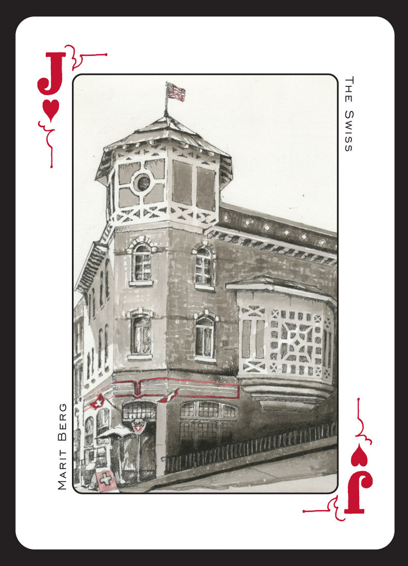 Tacoma Playing Cards - Red Deck