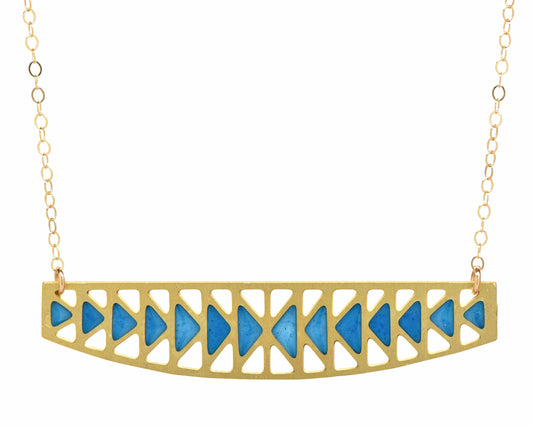 K-Truss Bridge Necklace