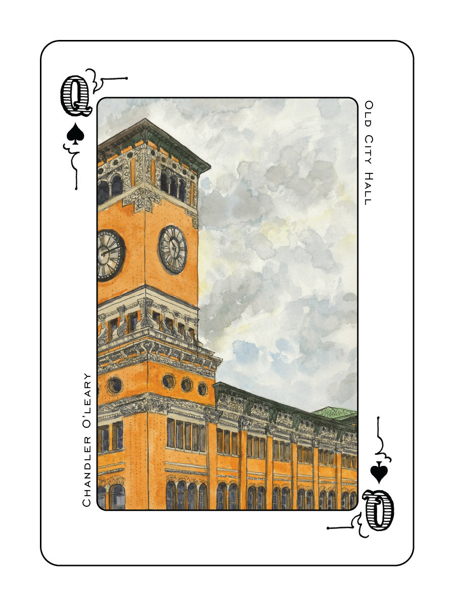Tacoma Playing Card - Blue Deck